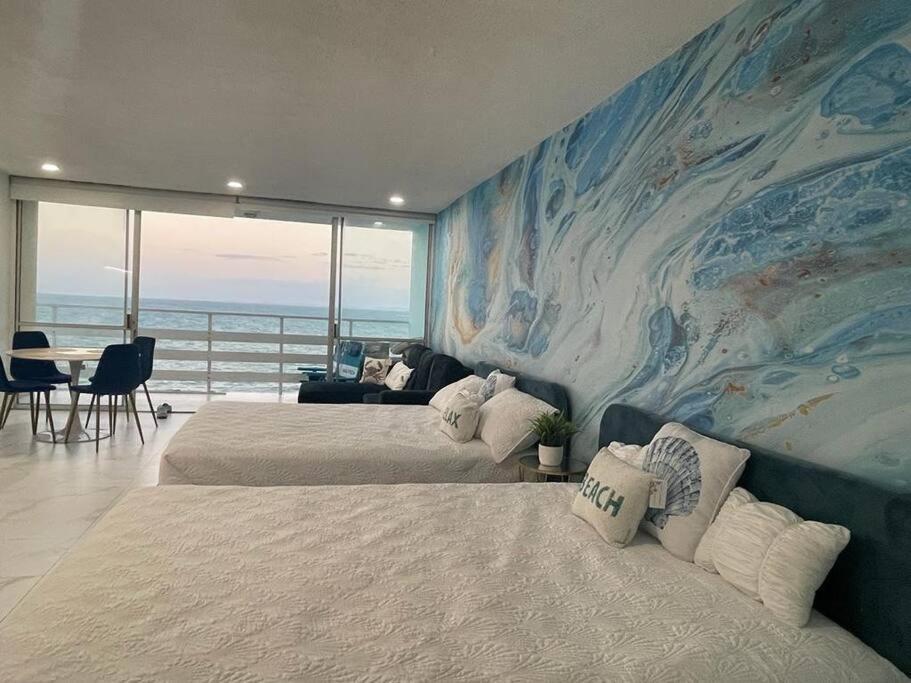 Beautiful Ocean Blue Love Oceanfront Apartment Fajardo Exterior foto